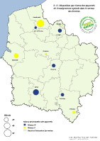 03 - 3 - Répartition par niveau des apprentis de l'enseignement agricole dans le secteur des Services en grand format (nouvelle fenêtre)